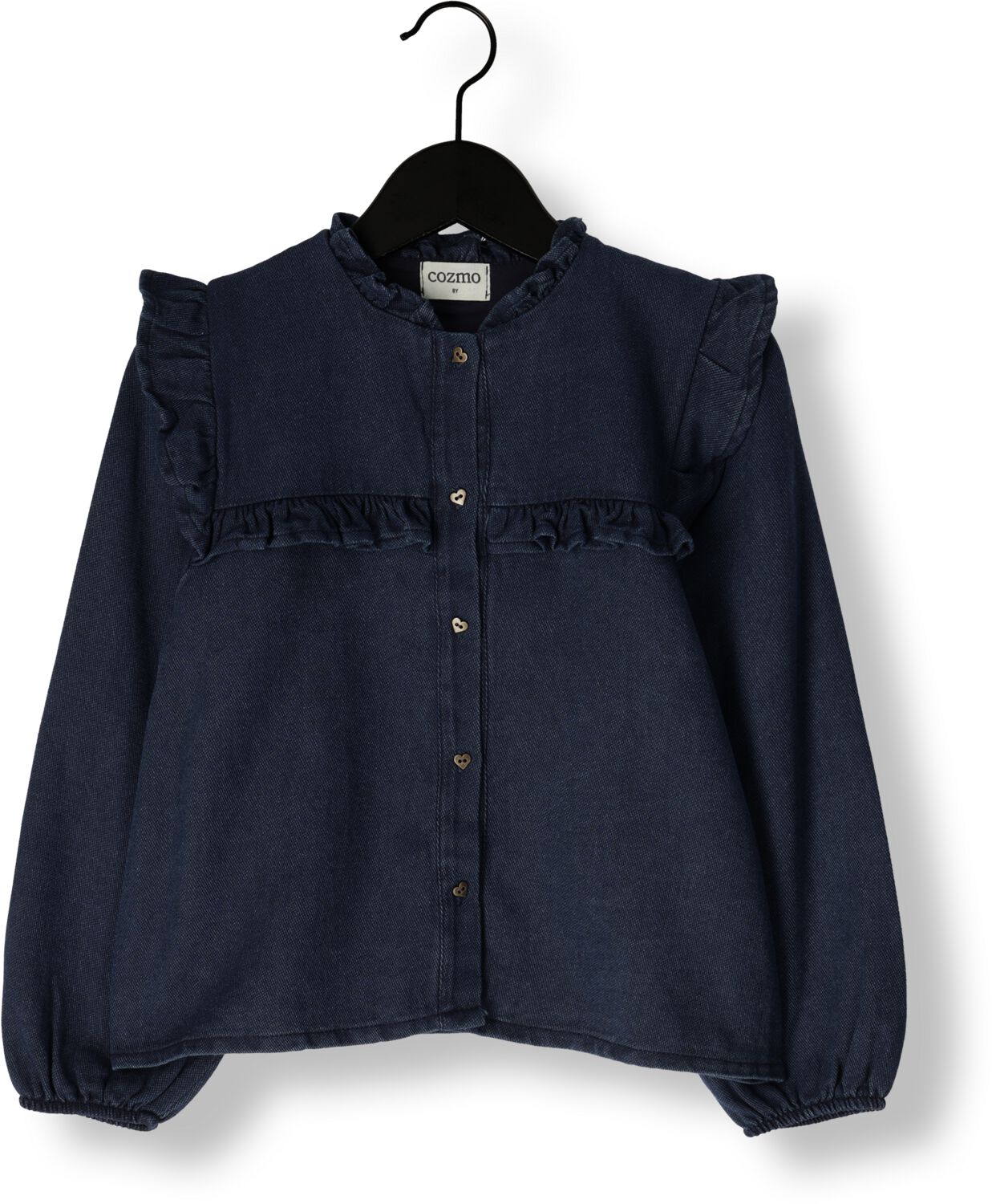 MY LITTLE COZMO Meisjes Blouses Nicolek288w5 Donkerblauw