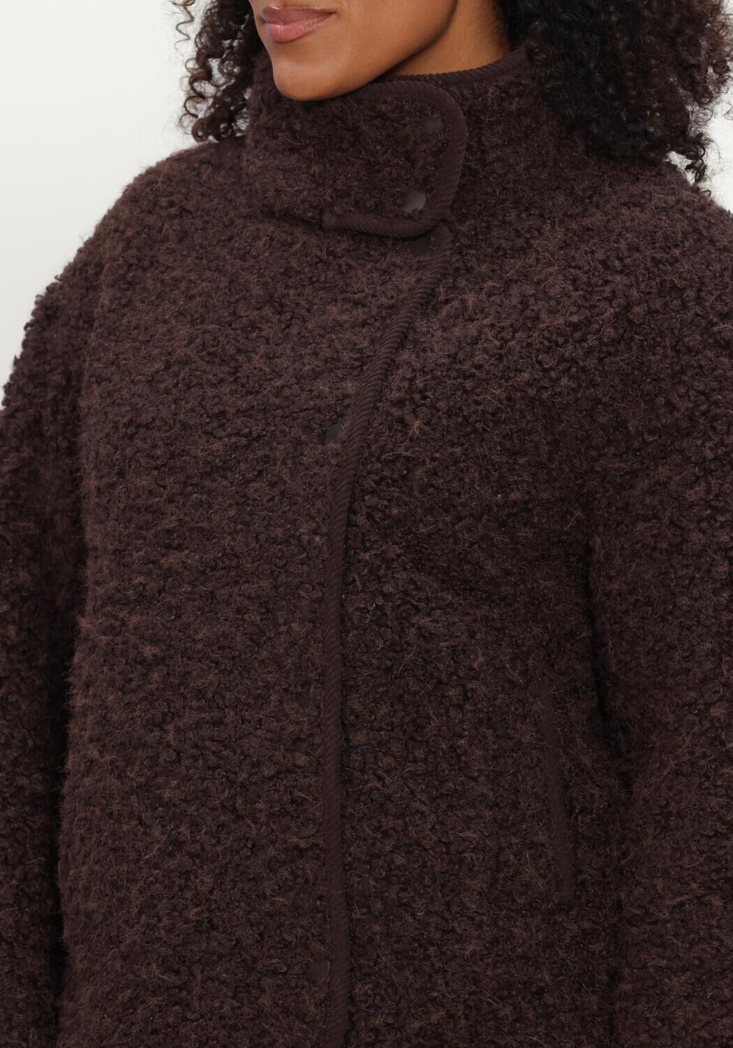OBJECT Dames Jassen Objiduna Short Jacket Bruin