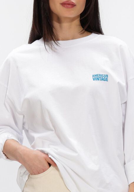 Witte AMERICAN VINTAGE Longsleeves GIXY-1 - large