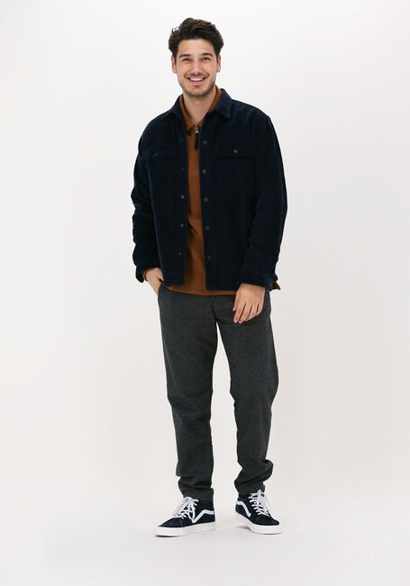 Bruine SELECTED MEN Trui SLHRELAXREID HALF ZIP SWEAT W - large