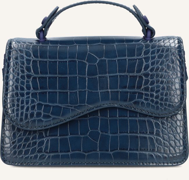 Blauwe HVISK Schoudertas CRANE MATTE CROCO Blauwe HVISK Schoudertas CRANE MATTE CROCO - large