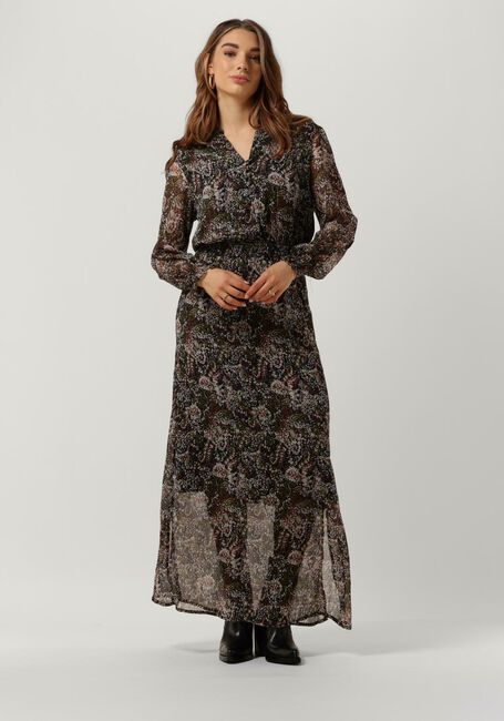Zwarte MKT STUDIO Maxi jurk ROGETTE - large