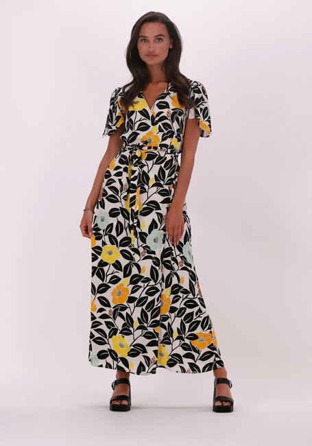 Multi JANSEN AMSTERDAM Maxi jurk DRESS BUTTERFLY SLEEVES - large