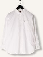 Witte TOMMY JEANS Blouses TJW RLX ESSENTIAL SH Witte TOMMY JEANS Blouses TJW RLX ESSENTIAL SH - medium