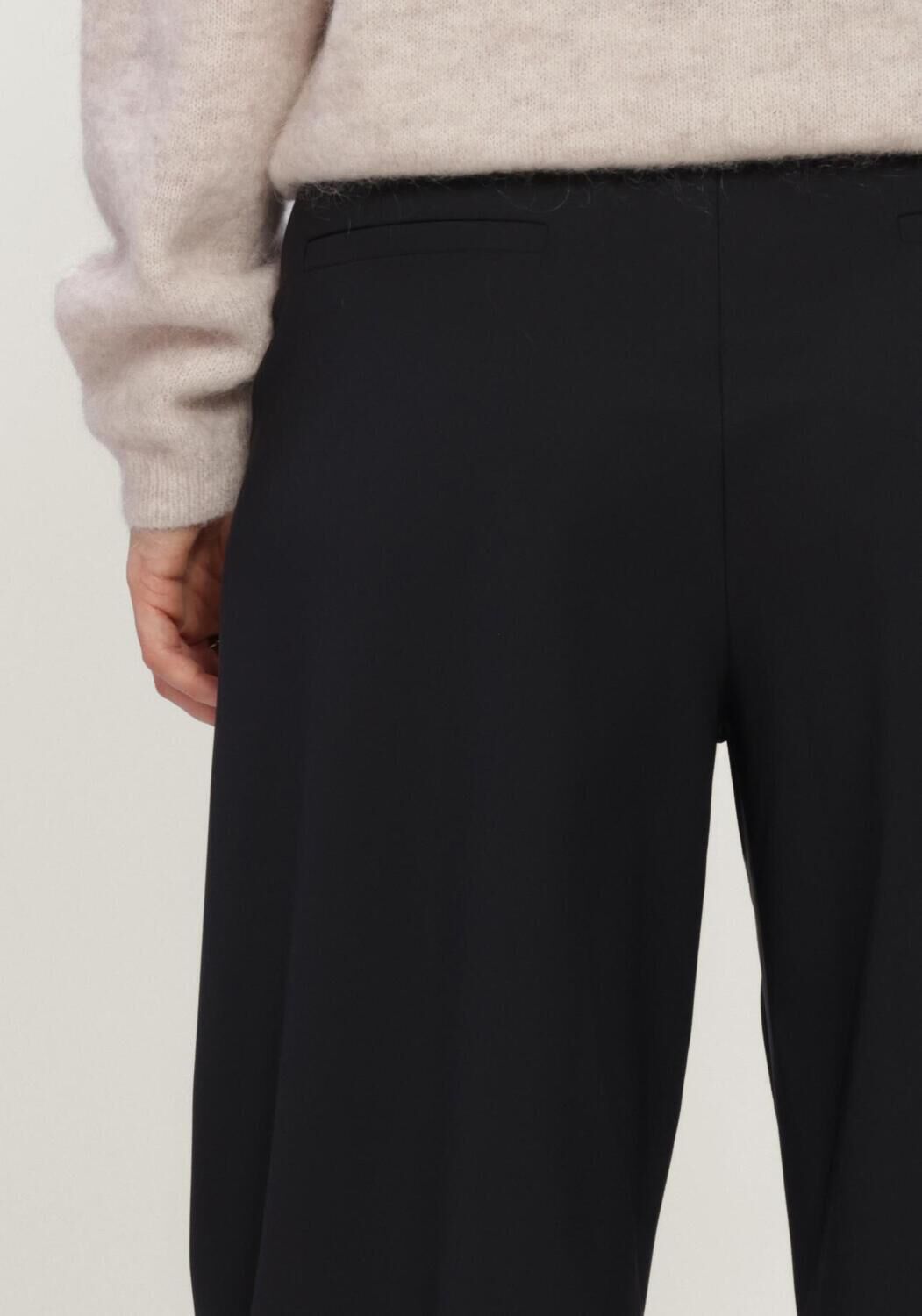 Zwarte STUDIO ANNELOES Pantalon Marlise barrel trousers - large