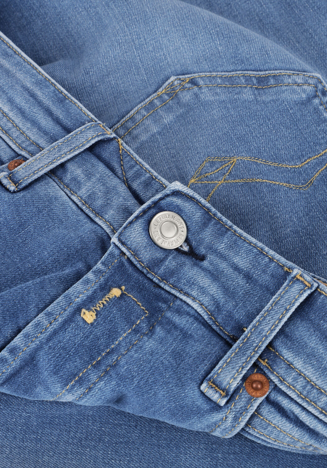 Blauwe REPLAY Skinny jeans GROVER PANTS - large