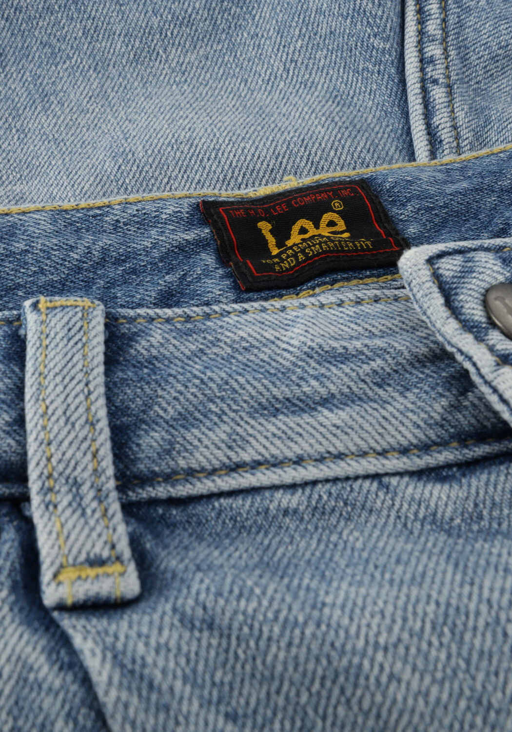 Blauwe LEE Broeken PLEATED SHORT L37QHLB20 - large