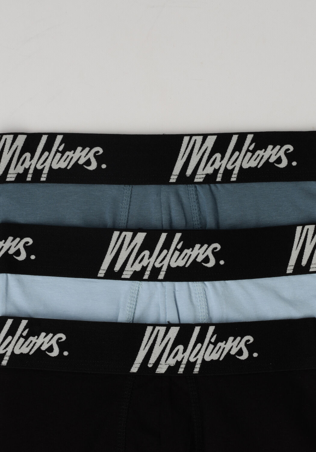 Blauwe MALELIONS Boxershort MALELIONS JUNIOR BOXER 3-PACK - large