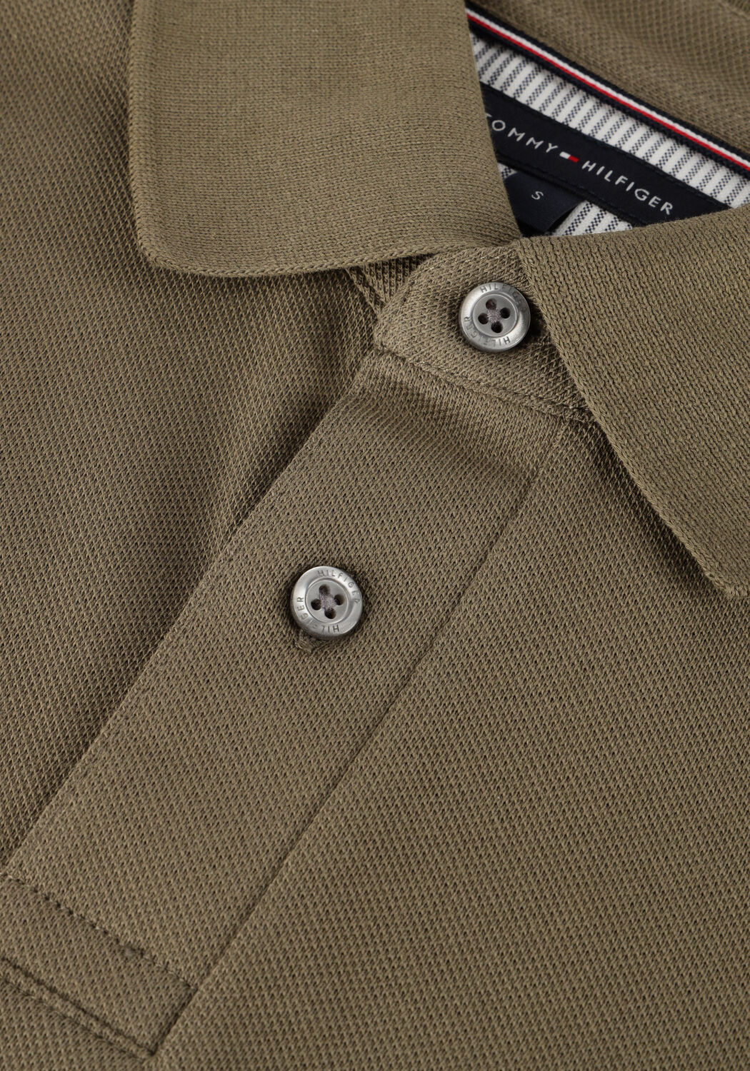 Donkergroene TOMMY HILFIGER Polo 1985 REGULAR POLO - large