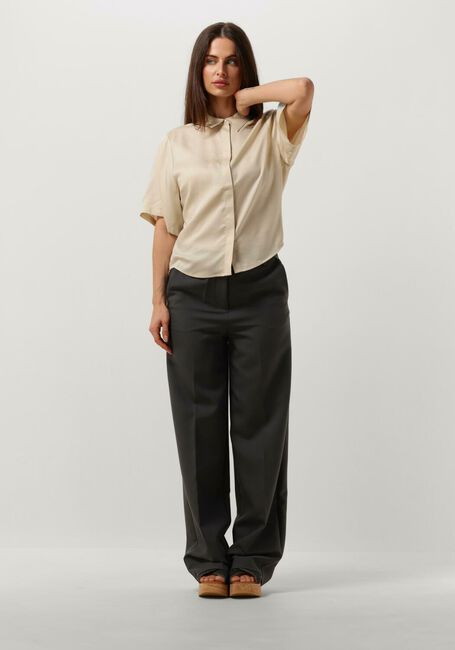 Beige ANOTHER LABEL Blouses DACHE SHIRT S/S - large