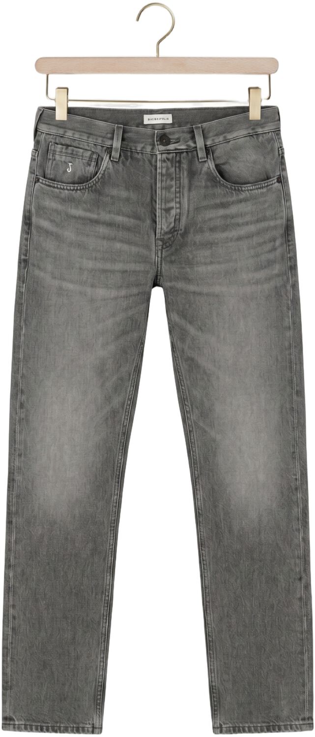 BUTCHER OF BLUE Heren Jeans Stockton Straight Smoke Denim Grijs