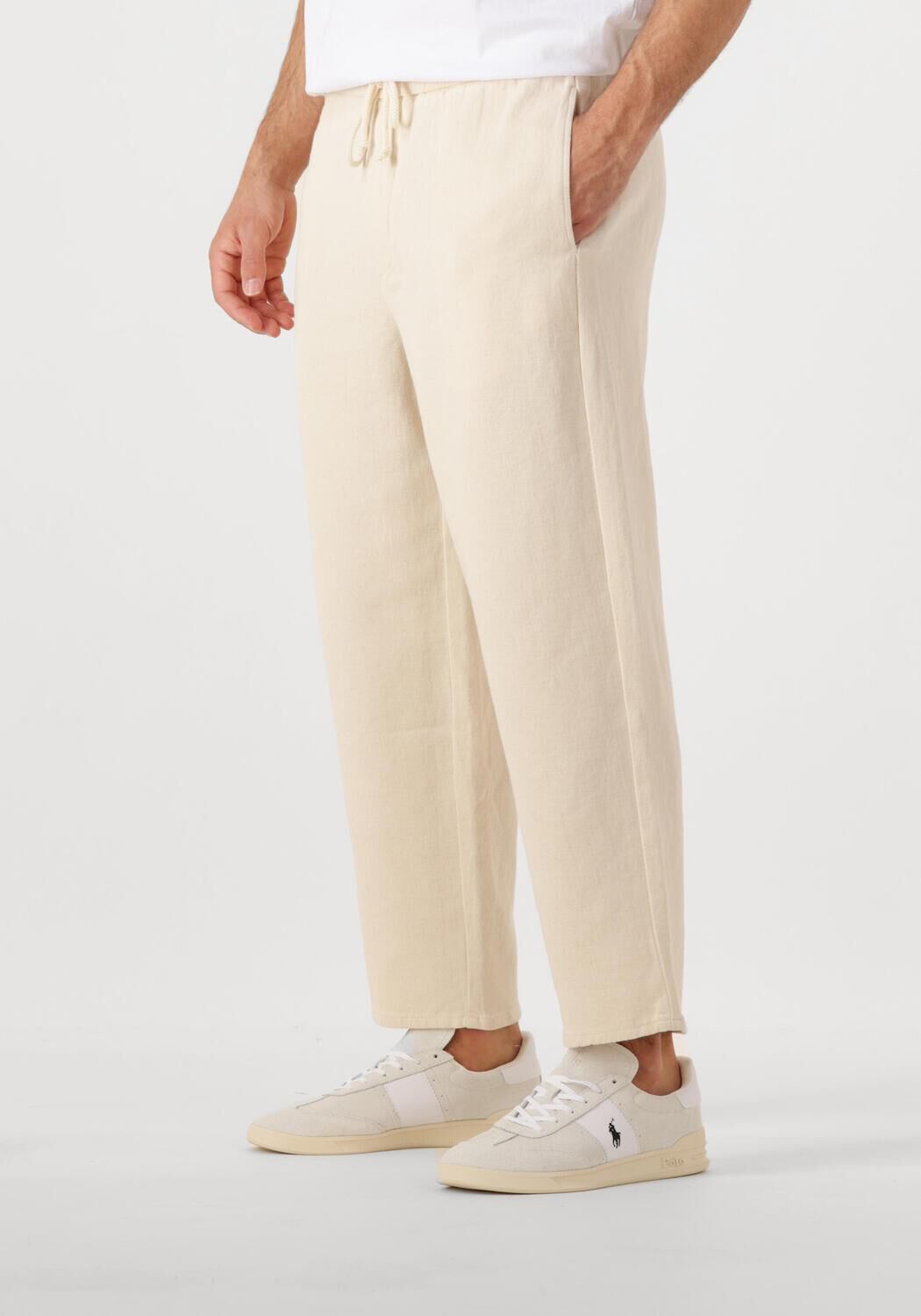 AMERICAN VINTAGE Heren Broeken Afaz Pantalons Creme