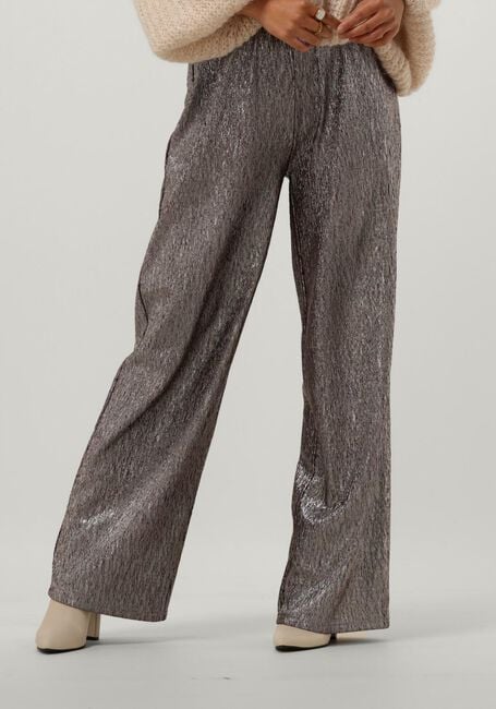 Paarse STUDIO AMAYA Wijde broek LICIA - large