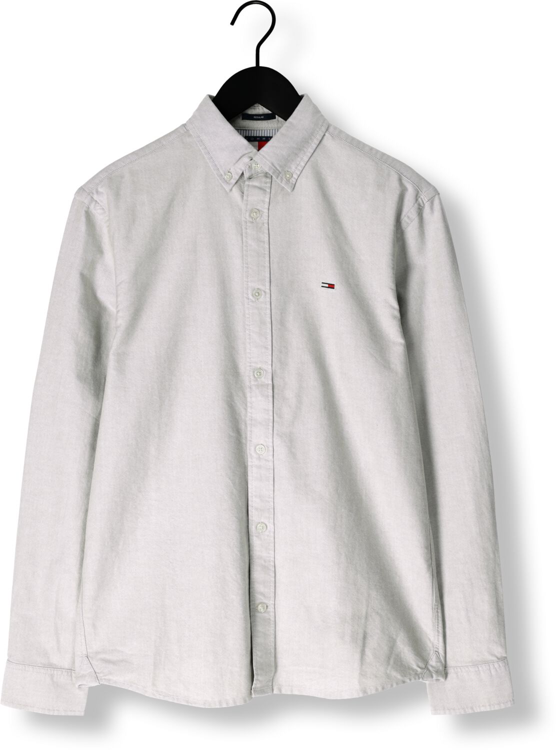 TOMMY JEANS Heren Overhemden Tjm Reg Oxford Shirt Ext Lichtgrijs