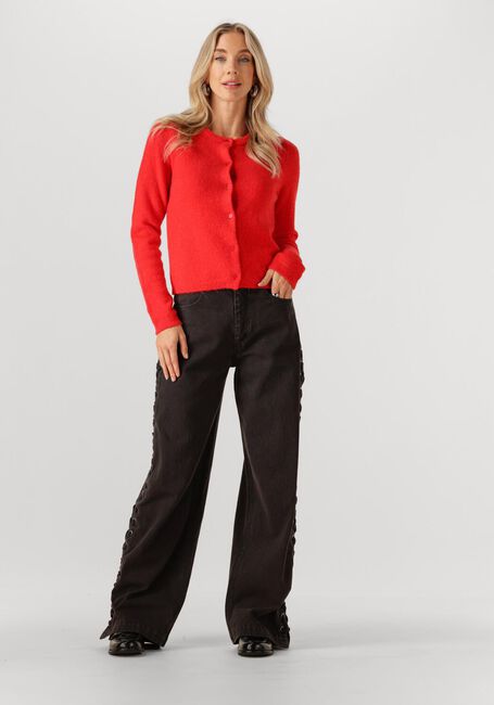 Rode MODSTRÖM Trui TREEMD SHORT CARDIGAN - large