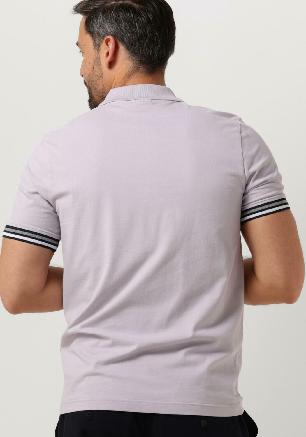 GENTI Heren Polo's & T-shirts J9033-1212 Lila