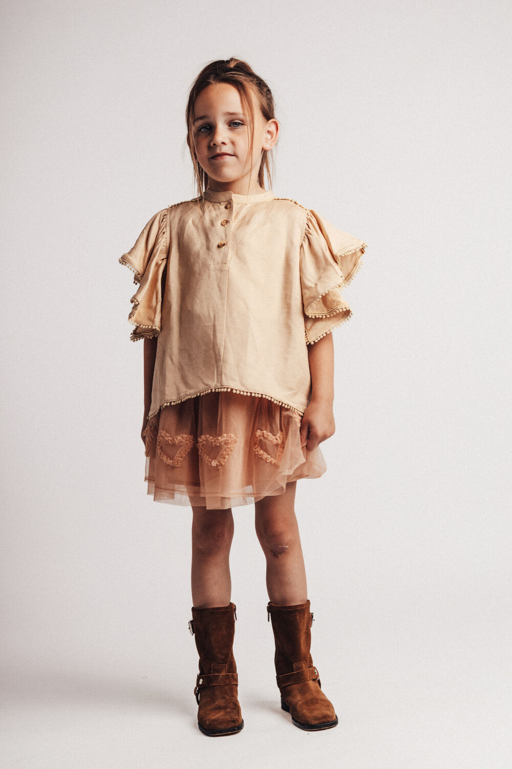 Beige BAJE STUDIO Top CORIA - large