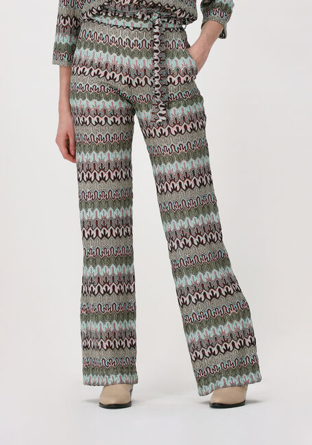 Groene ANA ALCAZAR Wijde broek TROUSERS WCA - large