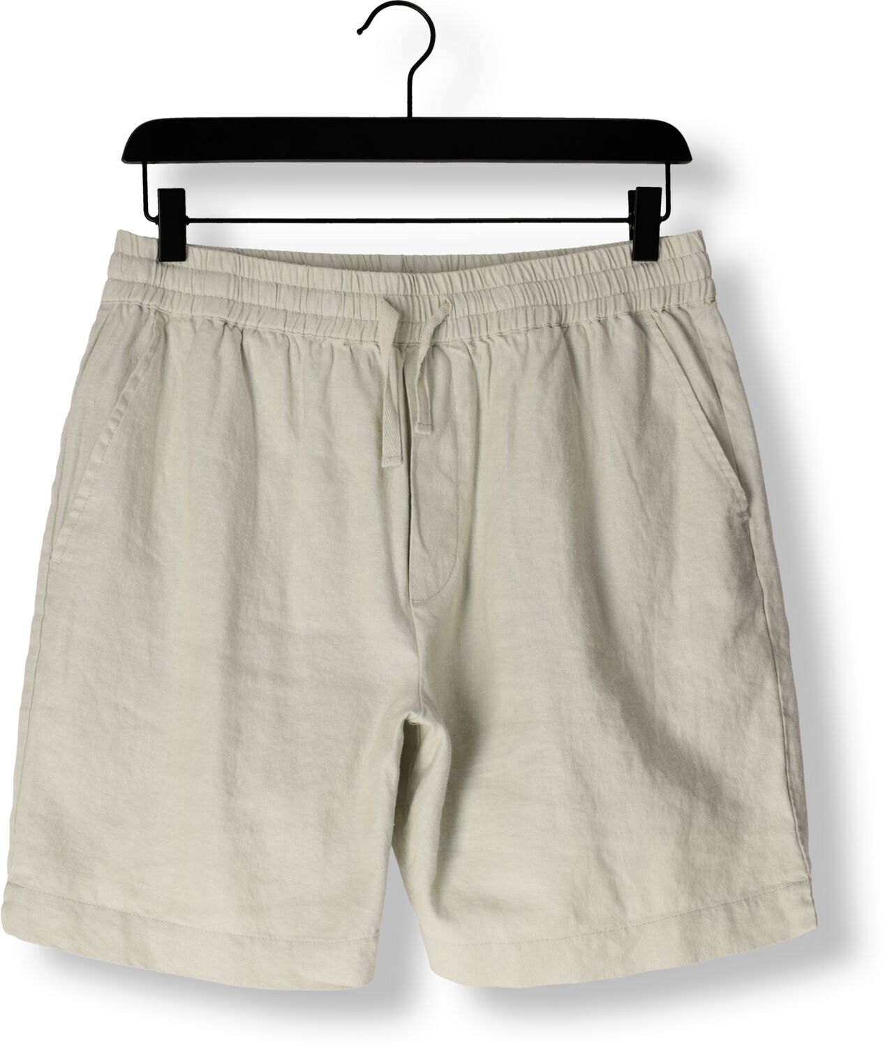 WOODBIRD Heren Broeken Wbbommy Linen Shorts Mint