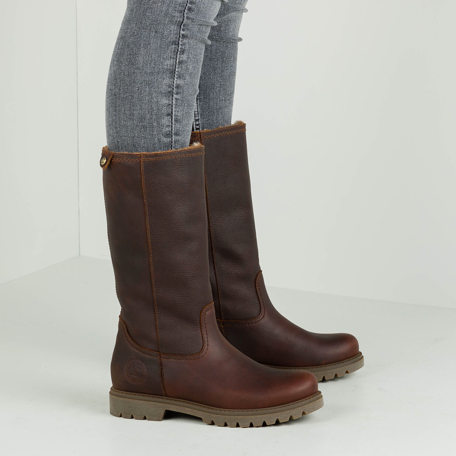bruine panama jack snowboots bambina b82