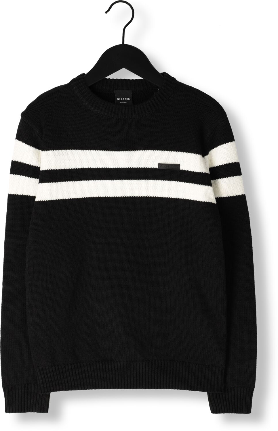 NIK & NIK Jongens Truien & Vesten Gib Sweater Zwart