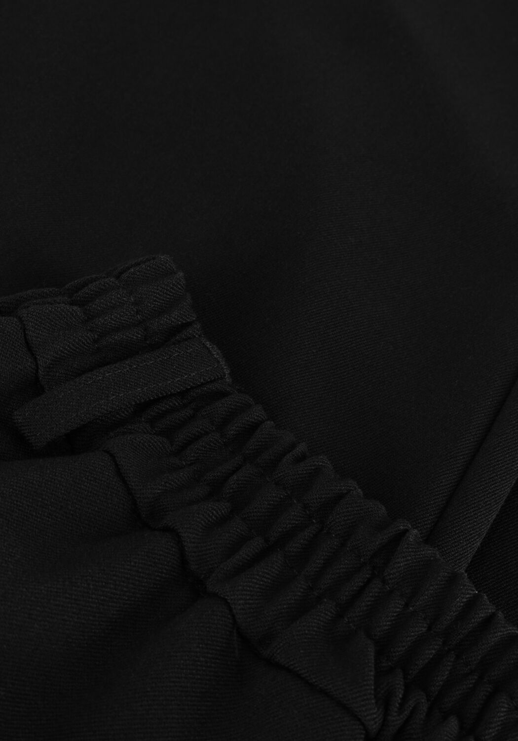 Zwarte OBJECT Wijde broek OBJLISA WIDE PANT - large