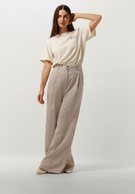 Beige CATWALK JUNKIE T-shirt TS CLUB - large