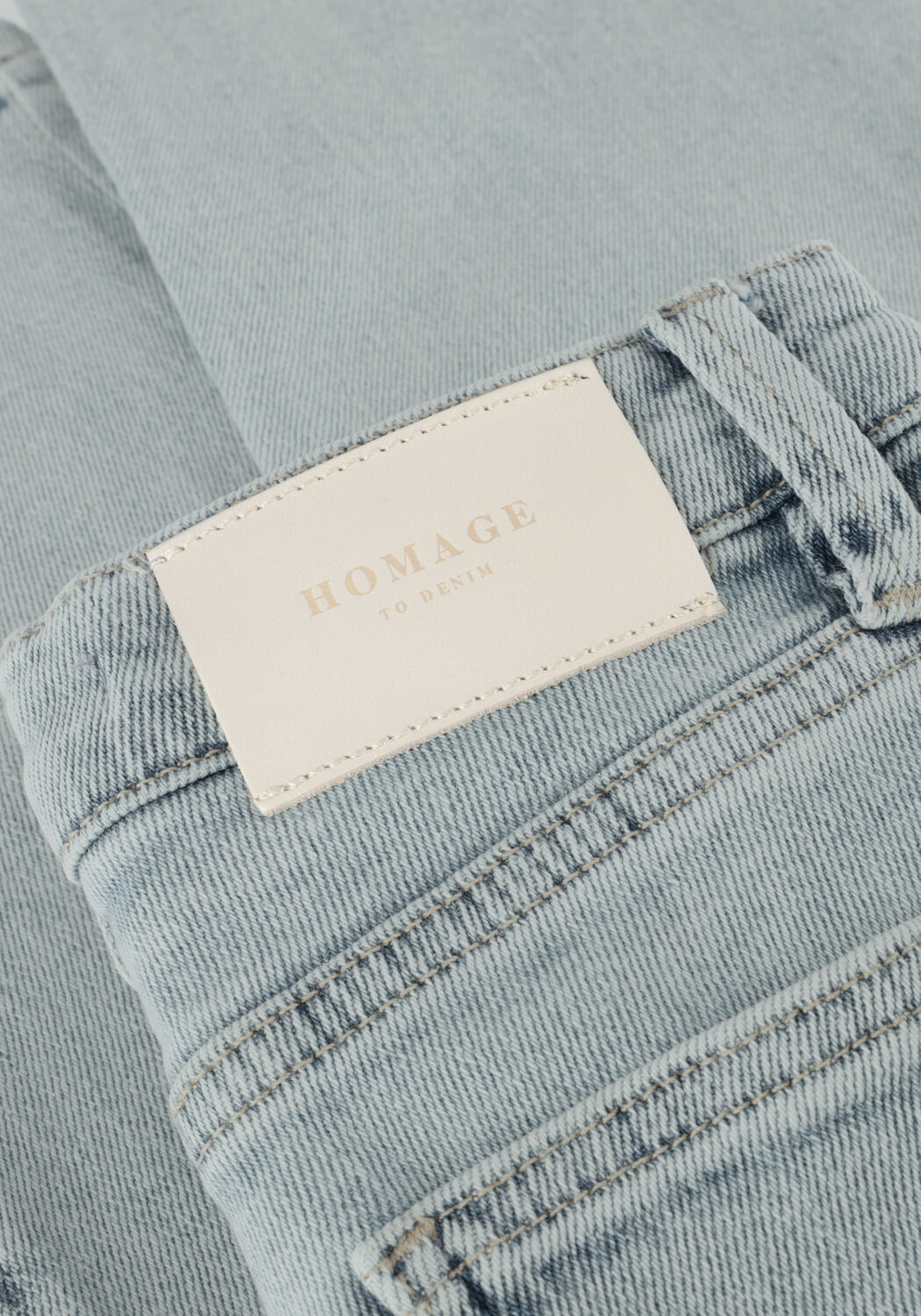HOMAGE Meisjes Jeans Scotti Relaxed Straight Jeans Lichtblauw