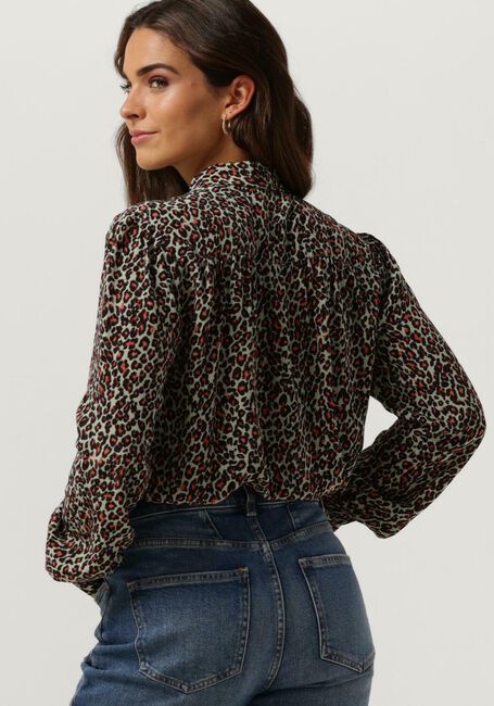 Groene SCOTCH & SODA Blouses SHIRT WITH TIE NECKDA - large