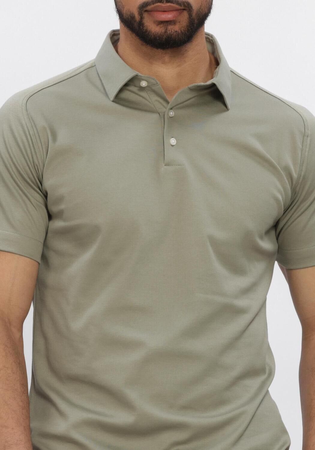 Groene DESOTO Polo CASUAL POLO KENT 1/2 - large