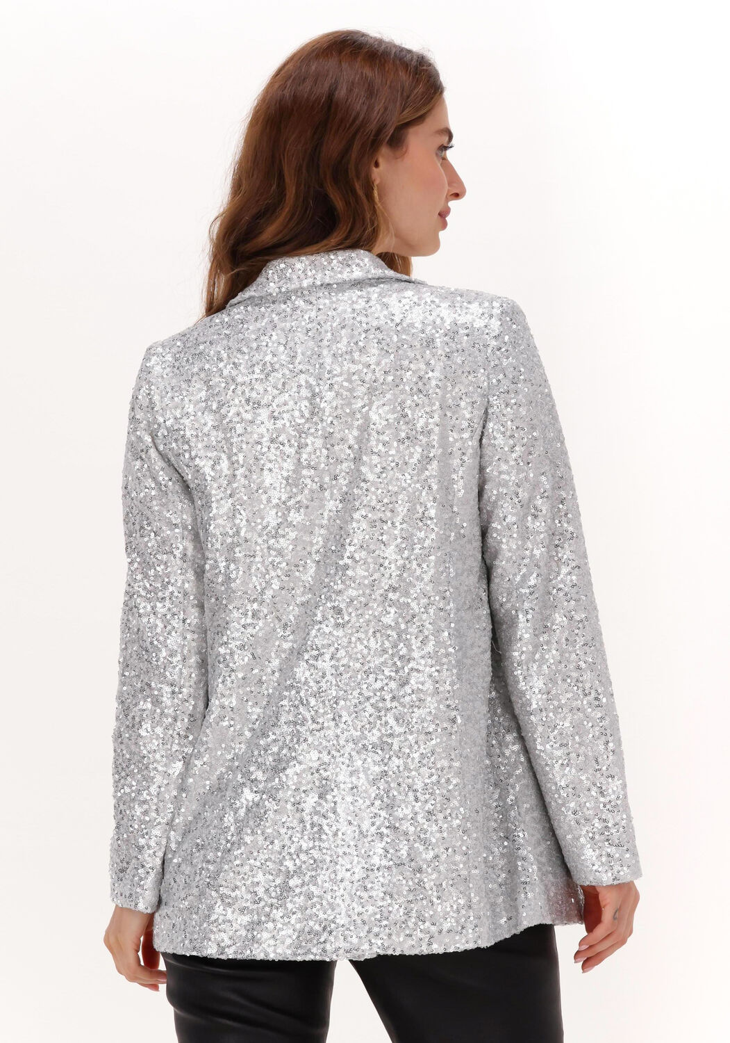 Zilveren blazer hotsell