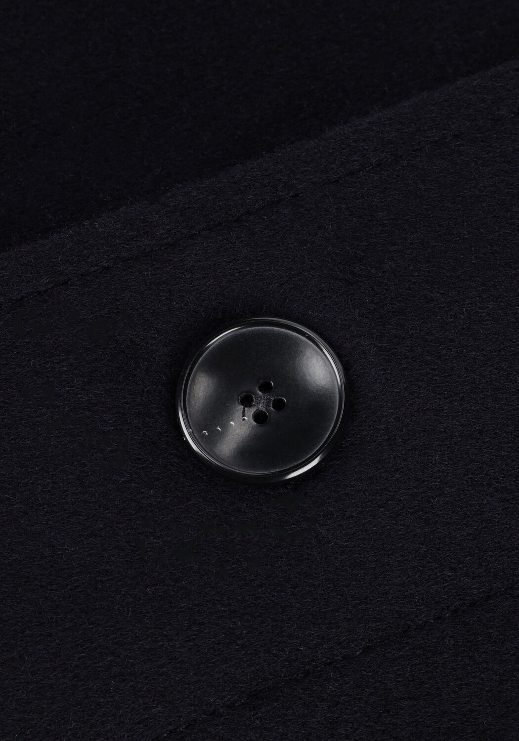 Donkerblauwe BOSS Mantel COXTAN - large