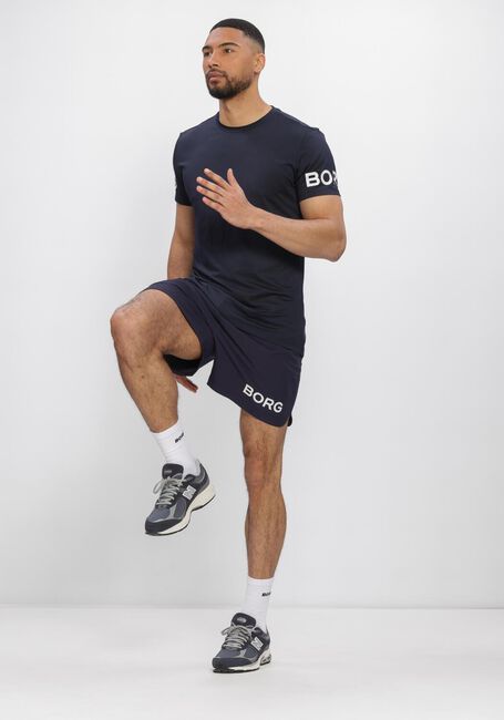 Donkerblauwe BJORN BORG Sportshirts BORG T-SHIRT - large