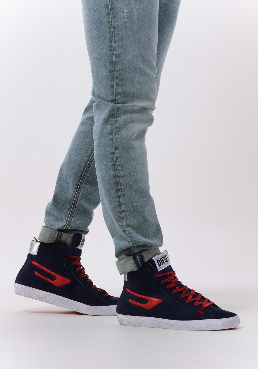 Blauwe DIESEL Hoge sneakers S-LEROJI MID X - large