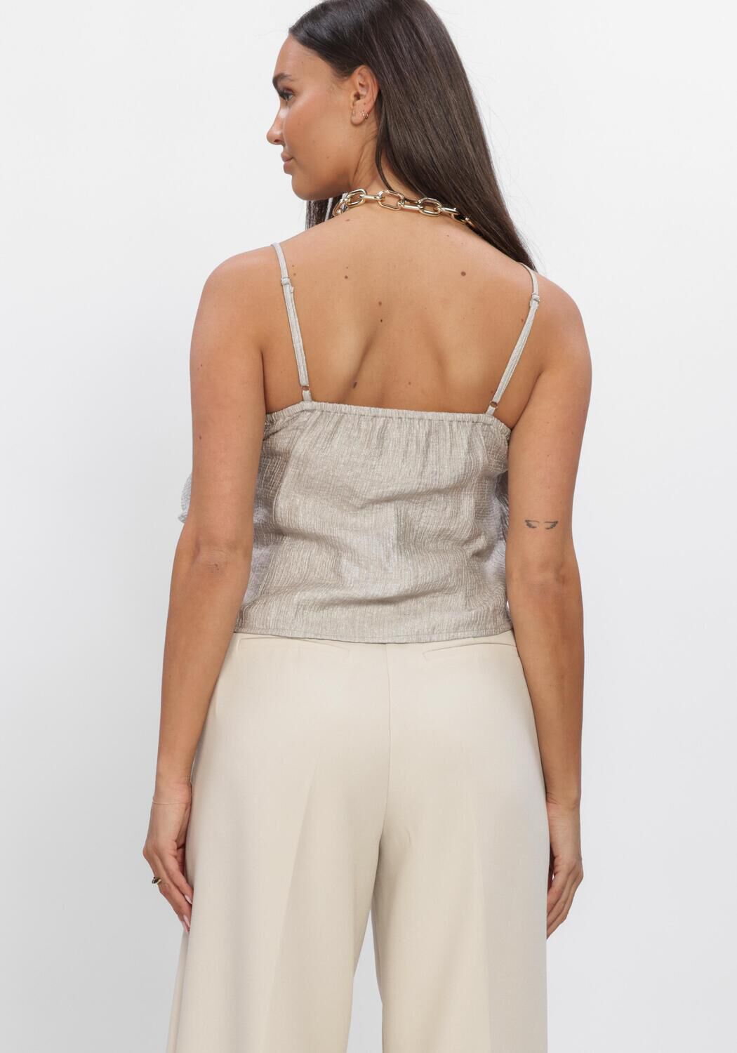 Zilveren CO'COUTURE Tops & T-shirts CHERCC TOP - large
