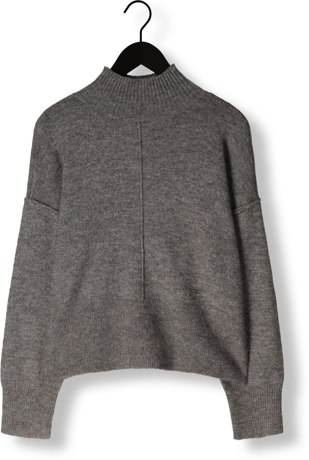 Y.A.S. Dames Truien & Vesten Yasbalis Ls High Neck Knit Grijs