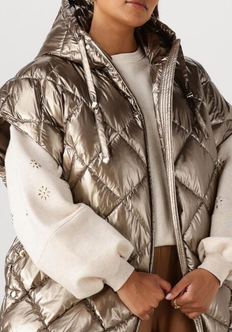 Metallic NUKUS Gewatteerde jas WILLOW JACKET METALLIC - large