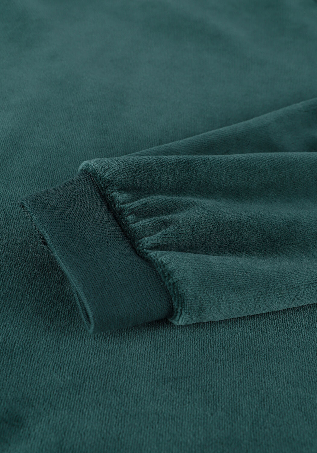 Groene BY-BAR Sweater TEDDY VELVET SWEATER - large