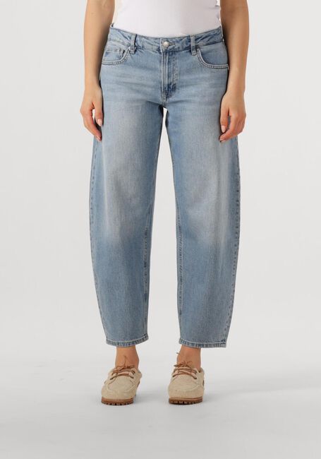 Blauwe MY ESSENTIAL WARDROBE Barrel jeans BALLOOMW 139 HIGH TAPPERED - large