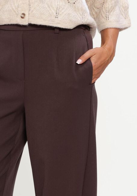 Bruine OBJECT Wijde broek OBJLISA HW ANKEL BARREL - large