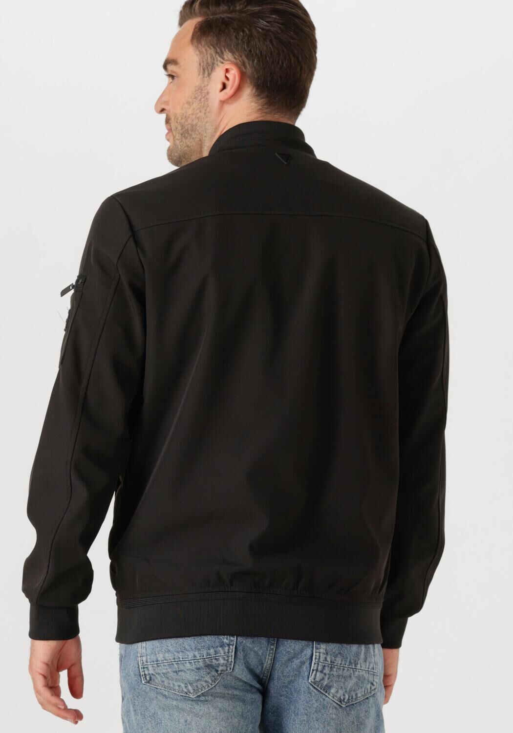PURE PATH Heren Jassen Regular Fit Padded Jackets Zwart