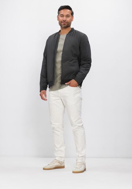 Khaki CAST IRON Sweater REGULAR FIT TWILL - large