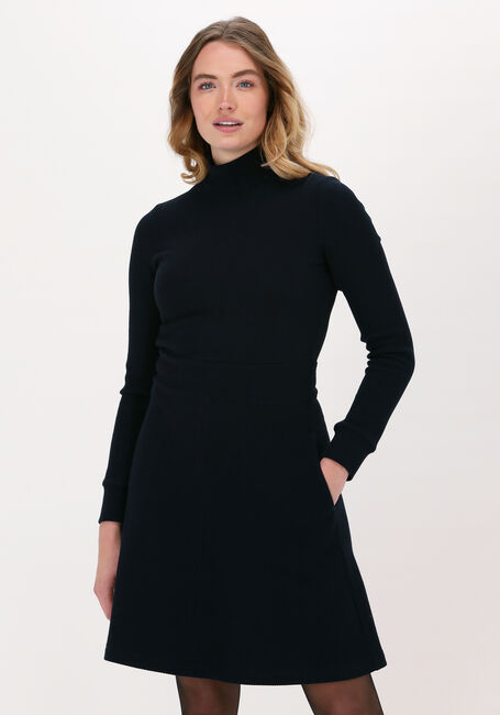 Donkerblauwe VANILIA Mini jurk COL STRUC DRESS - large