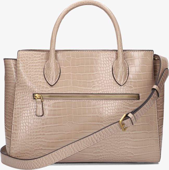 Taupe GUESS Handtas ENISA HIGH SOCIETY SATCHEL - large