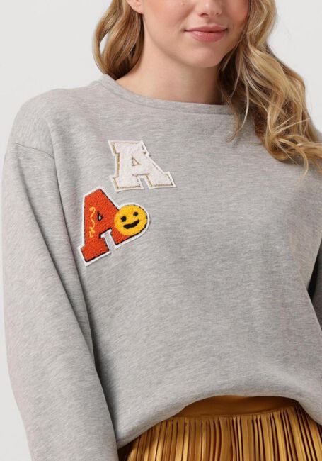 Lichtgrijze AMAYA AMSTERDAM Sweater STEVI SWEATER - large