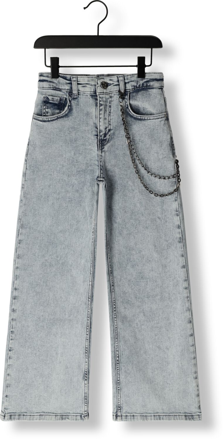FRANKIE & LIBERTY Meisjes Jeans Attitude Wide Leg Oversized Blauw