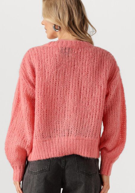 Roze ROUGE EDIT Vest ROUBANU LS OPEN CARDIGAN - large