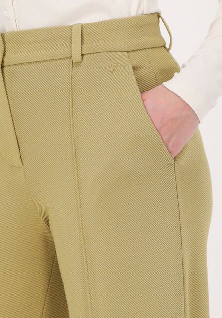 Khaki VANILIA Wijde broek LOW WAIST WIDE LEG TROUSE - large