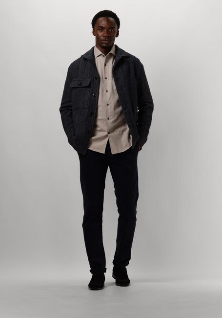 Donkerblauwe PROFUOMO Overshirt OVERSHIRT TWILL N - large