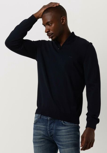 Donkerblauwe BOSS Trui BENJI - large